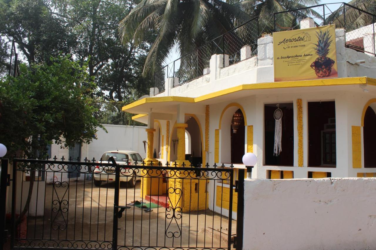 Aerostel - Backpacker'S Hostel In Goa กาลังกูติ ภายนอก รูปภาพ